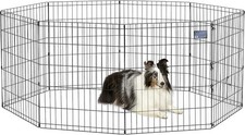 MidWest Homes for Pets Folding Metal Puppy / ...