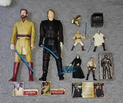 Star Wars Actionfiguren Set/Konvolut Anakin Skywalker,Obi-Wan,Han Solo,Palpatine