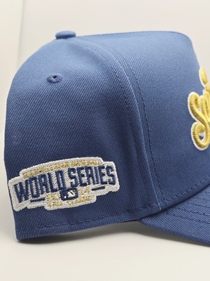 New Era San Francisco Giants Indigo Blue 9Forty A-Frame Snapback