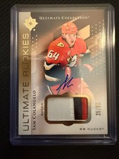 Sam Colangelo /99 Ultimate Rookies Patch Auto 2024-25 Upper Deck Ultimate