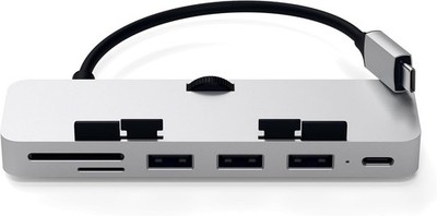 Satechi Aluminum Hub with USB-C Micro/SD Card Reader for iMac Pro