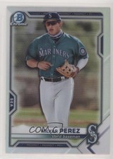 2021 Bowman Draft Chrome Refractor Milkar Perez #BDC-117 0c6