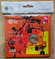 2018 RAF Centenary Sea King £2 Two Pound Coin Royal Mint BUNC
