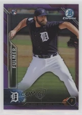 2016 Bowman Chrome Purple Refractor 58/250 Michael Fulmer #41 Rookie RC 1s8
