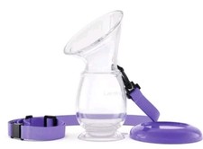 Lansinoh Breastmilk Collector Strap  Cap No spill suction base  neck Strap New