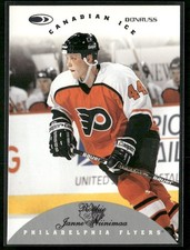 1996-97 DONRUSS CANADIAN ICE JANNE NIINIMAA PHILADELPHIA FLYERS RC #128