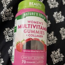 Womens Multivitamin Gummies  70 Count  With Collagen  by Nature's Truth