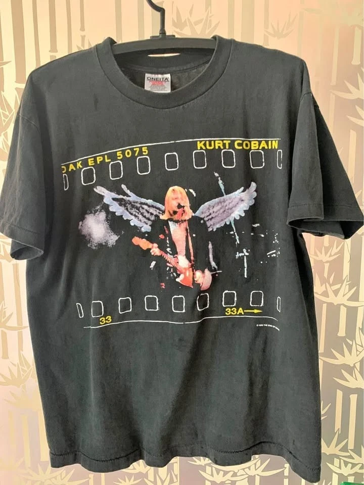 kurt cobain t shirt vintage products for sale | eBay