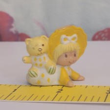 1982 Butter Cookie and Jelly Bear Strawberry Shortcake Mini Figures