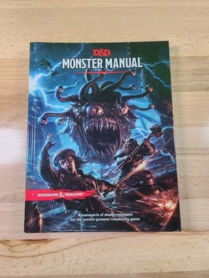 Dungeons & Dragons: Monster Manual 5th Edition D&D 2018 RPG