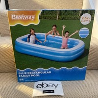 Bestway Family Pool, rectangular pool for children, 2.62m/8 ft 7 NEW