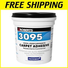 High-Performance Carpet Adhesive - 1 Gallon, Compatible with Multiple Substrates