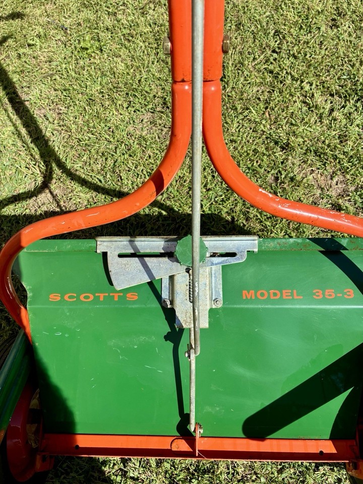 Vintage Scott Seed Fertilizer Drop Spreader 35-3 Works | eBay