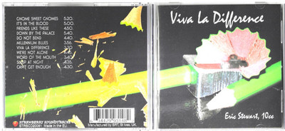 Eric Stewart (10cc) - Viva La Difference - Scarce 2009 European 11trk CD