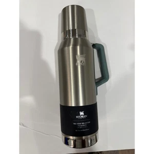 Stanley Forge Collection Thermal Bottle - 1.4 QT/1.3 L Black Stainless Steel