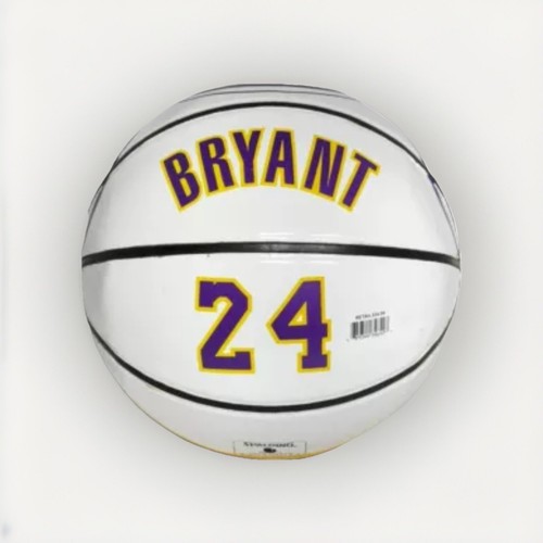 Kobe Bryant Jersey Basketball #24 Spalding NBA Lakers - HAS DAMAGE