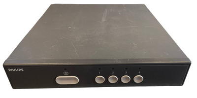 Philips LTC 5141/60 4 Camera CCTV Video Switcher Quad BNC