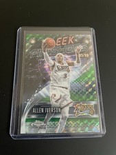Allen Iverson Sleek Finishers /99 Serial Numbered Parallel 76ers HOF SSP