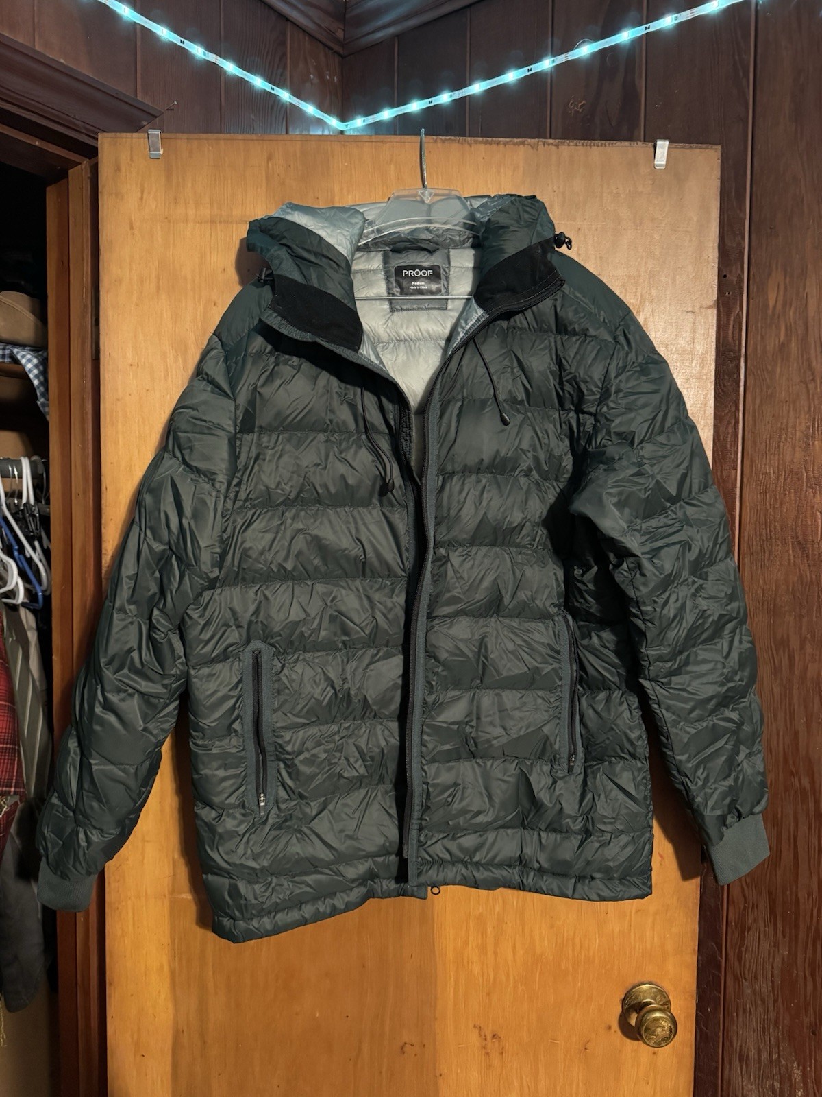 Proof Powerfill Packable Down Jacket Size Medium … - image 1