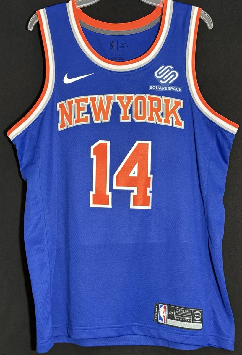 Nike Allonzo Trier “Iso Zo” New York Knicks #14 Blue Nickname