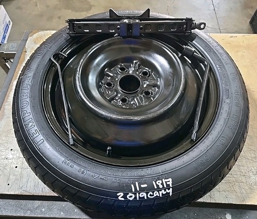 SPARE TIRE 17" WITH JACK KIT TOOLS FITS 2018 thru 2025 TOYOTA CAMRY