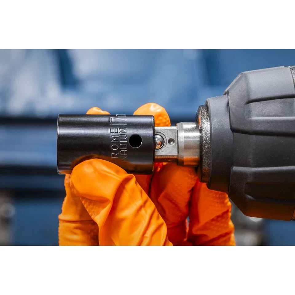 Sealey Metric Imperial Impact Socket Set 16pc 1/2"D Single Hex Standard AK684  - Image 2 of 4