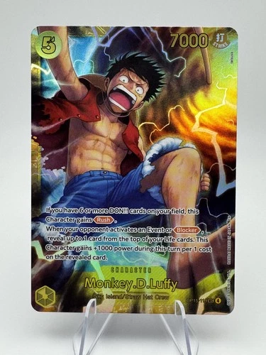 OP15-119 Monkey D. Luffy SEC Adventure on Kami's Island English NM