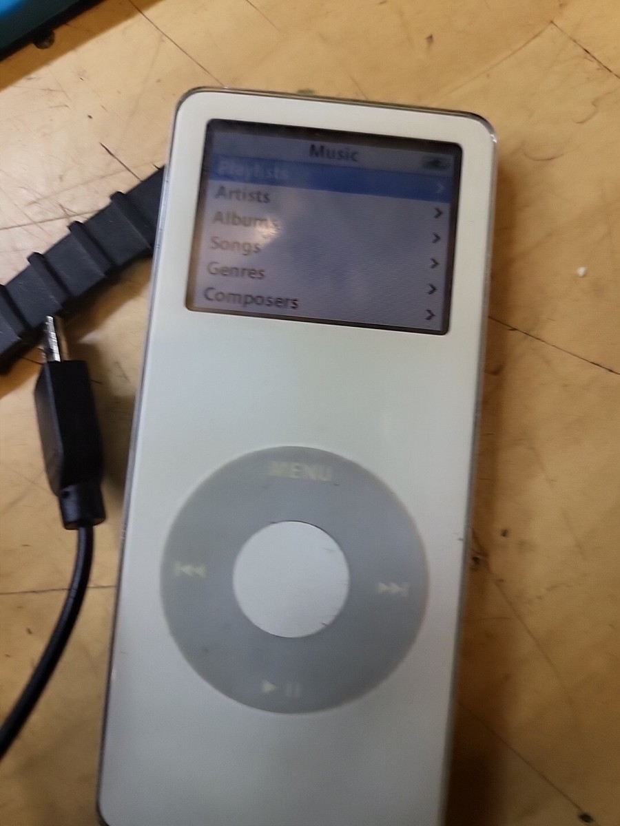その他 Apple iPod nano 1GBWhite Apple iPod Nano 1st Generation White (1GB) 885909090624 | eBay UK