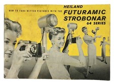 Vintage Honeywell Heiland Strobonar 64 Flash Photo Instruction Booklet Manual