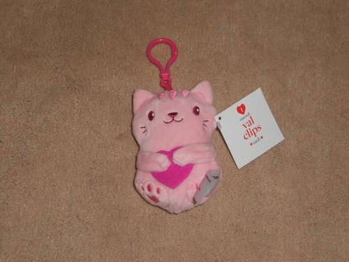 NEW Target Bullseye Playground Valentine's Day Plush Clip PINK CAT | eBay NEW Target Bullseye Playground Valentine's Day Plush Clip PINK CAT | eBay
