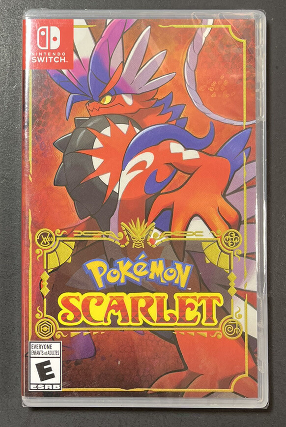 NINTENDO SWITCH POKEMON SCARLET GAME (EB1018838) for sale online