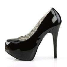 Black Platforms Mens Drag Queen High Heels Womans Shoes size 13 14 15 16 W