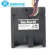 Sanyo 9CR0612P5G07 6050 DC12V 2.7A 6CM Cooling Fan