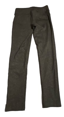 Womens One 5 One Gray Pull On Elastic Waist Skinny Stretch Dress Pants  Medium | eBay