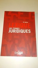 Lexique des termes juridiques