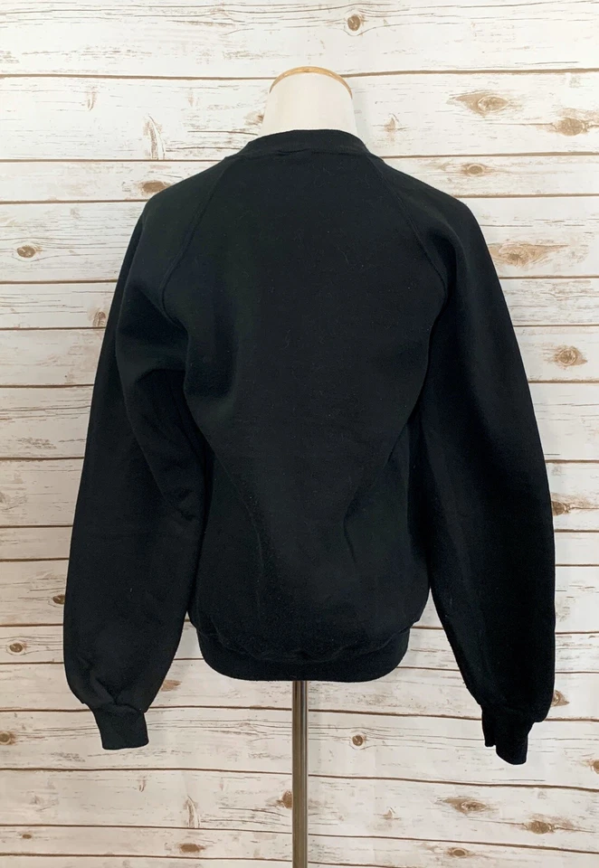 Sudadera de Navidad vintage JERZEES para mujer suéter feo mediano metálico Foto 4 de 4