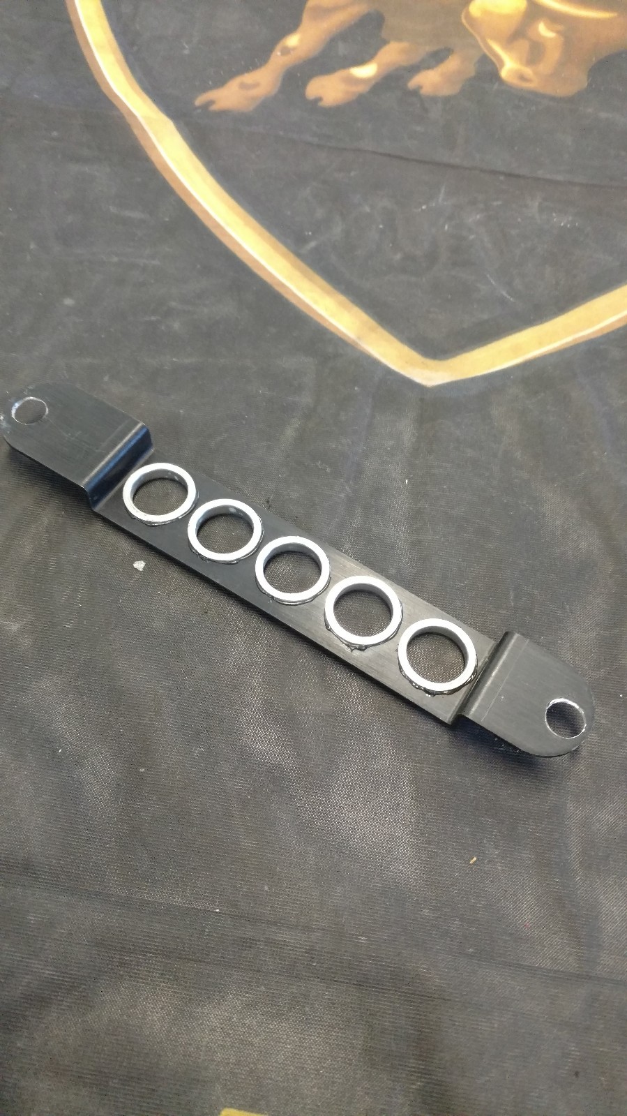 LAMBORGHINI MURCIELAGO LP640 670 SWITCHBOARD FASTENING BRACKET OEM 413864107 