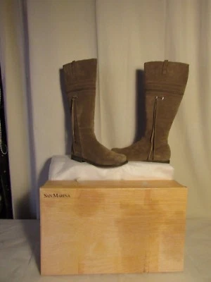 Bottes SAN MARINA daim mastic 40 - Photo 1/4