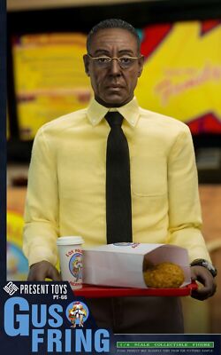 In Stock New PRESENT TOYS PT-sp66 1/6 Gus Fring Collectible Male Action Figure