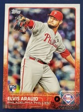 2015 Topps Update Elvis Araujo Philadlephia Phillies US95 RC
