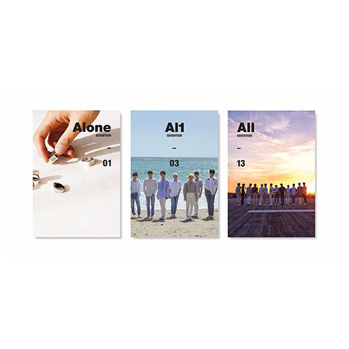 SEVENTEEN [AL1] 4th Mini Album CD+PhotoBook+Card+PostCard+Sticker+
