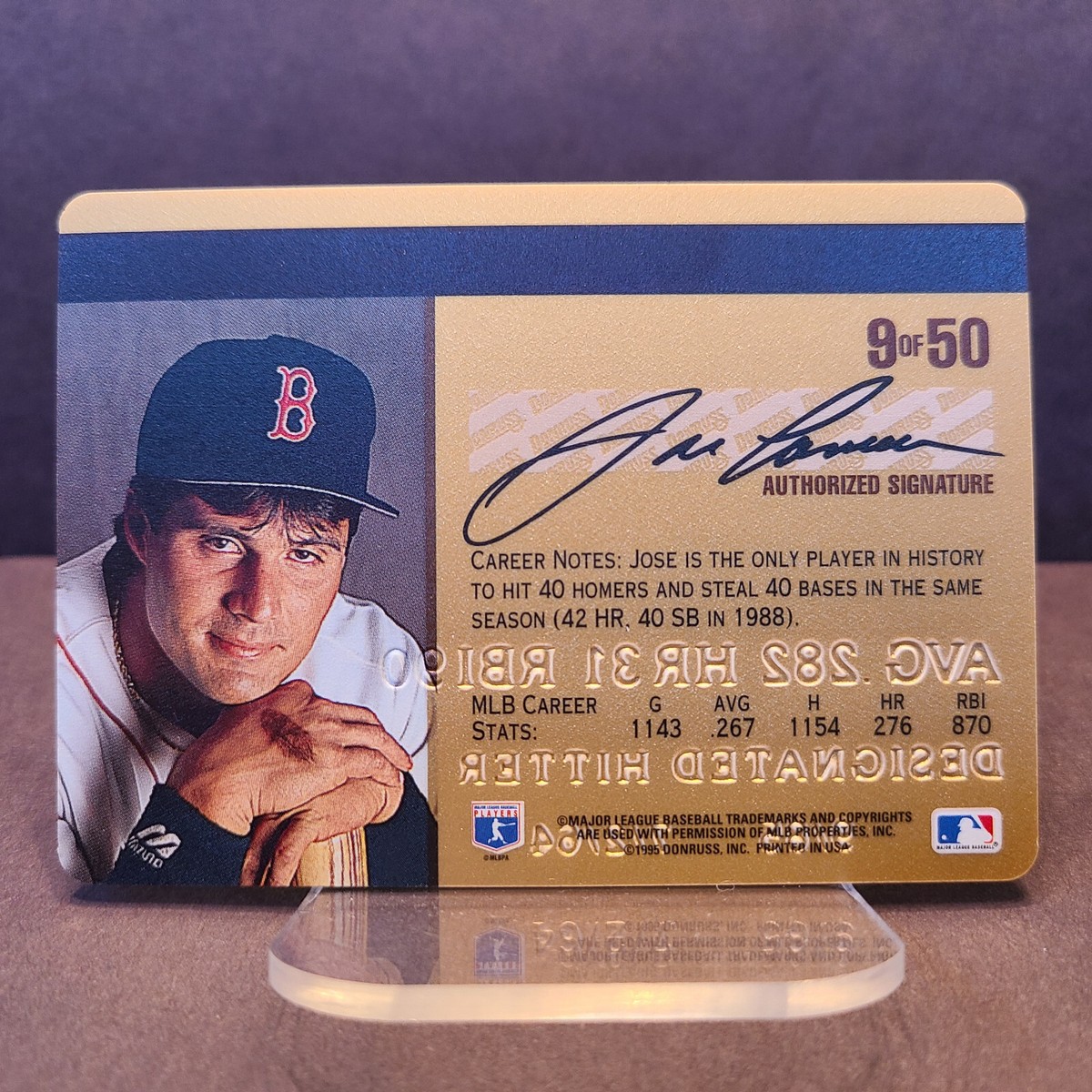 1995 Studio - Gold Baseball - Gallery | Trading Card Database 1995 Studio - Gold Baseball - Gallery | Trading Card Database