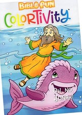 Colortivity Bible Fun - Read and Color Coloring  Activity Book - Oh, No, Jonah 