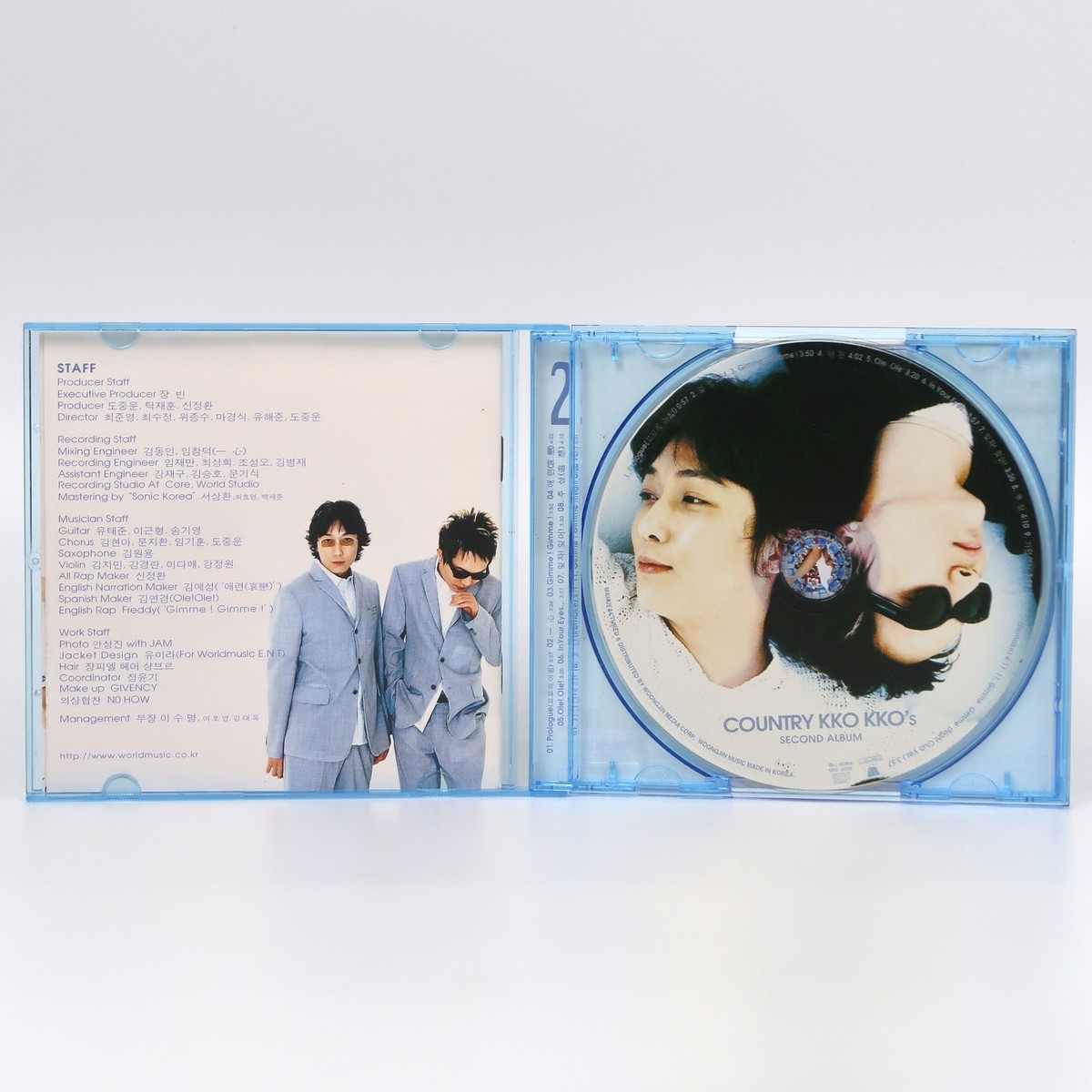 Country Kko Kko - Color of Chameleon Album CD 90s K-Pop 1999 Korea