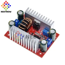 New 400W 15A DC Step-up Boost Converter Constant Current Power Supply LED Driver