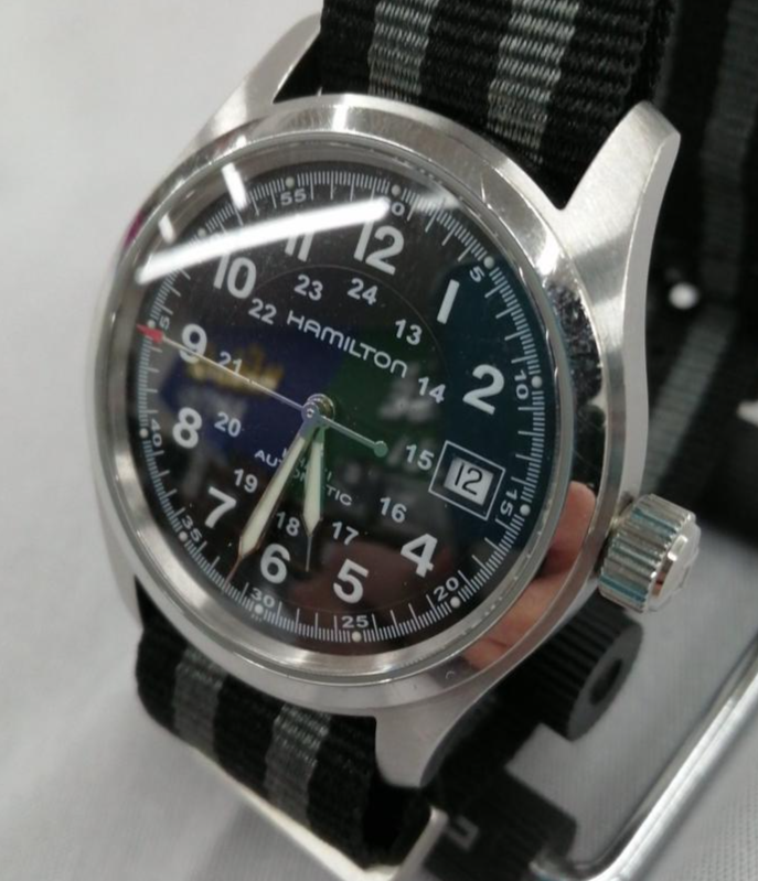 Hamilton Khaki Field Men's Black Watch - H704450 for sale