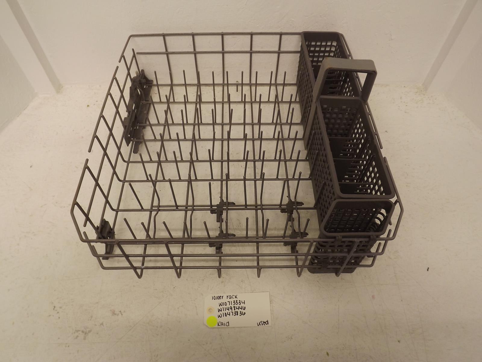 KitchenAid Dishwasher W10713334 W11498446 W10473836 Lower Rack Used eBay