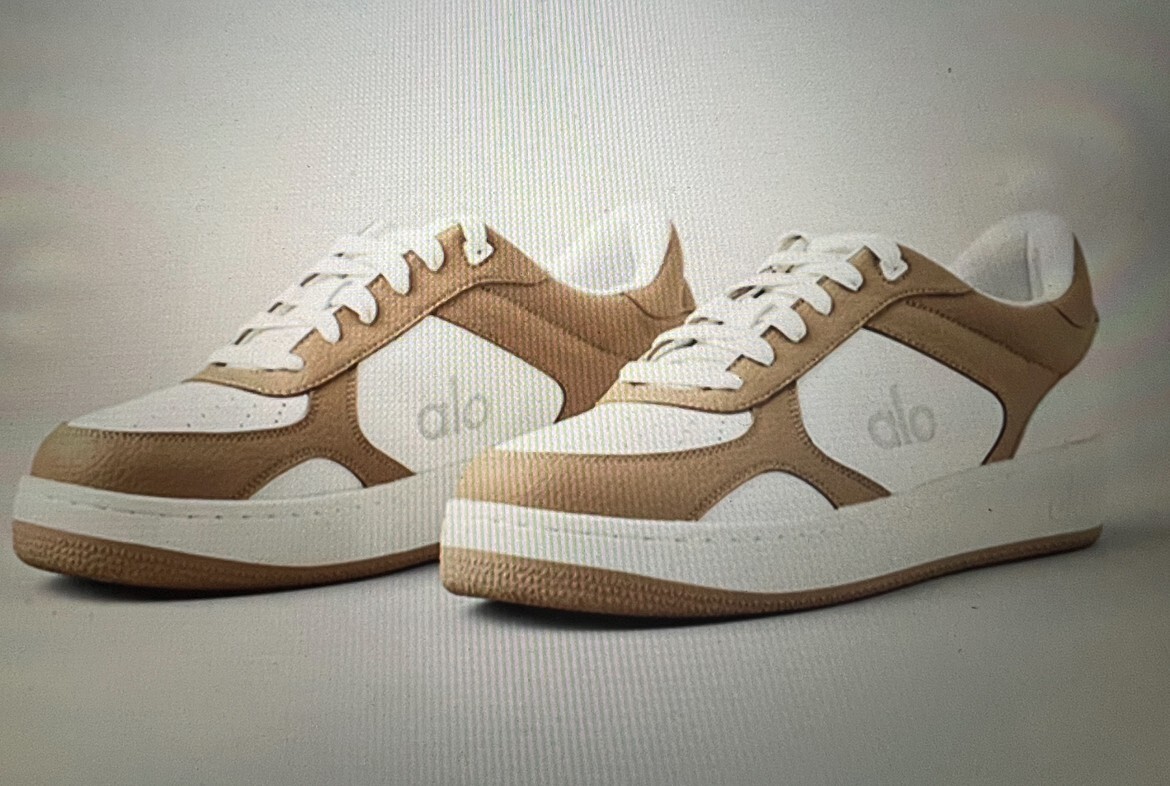 NEW ALO Yoga Recovery Mode Sneaker Gravel /White Men's 10.5