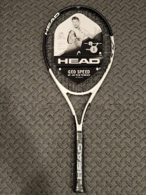 HEAD Geo Speed Adult Tennis Racket - Pre-Strung 4 3/8 in Grip