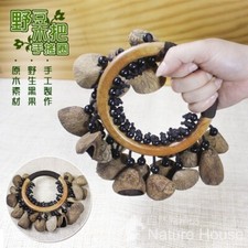 Hand Musical Shaker Seeds Pods Rattle Tribal Aboriginal Instrument Percussion